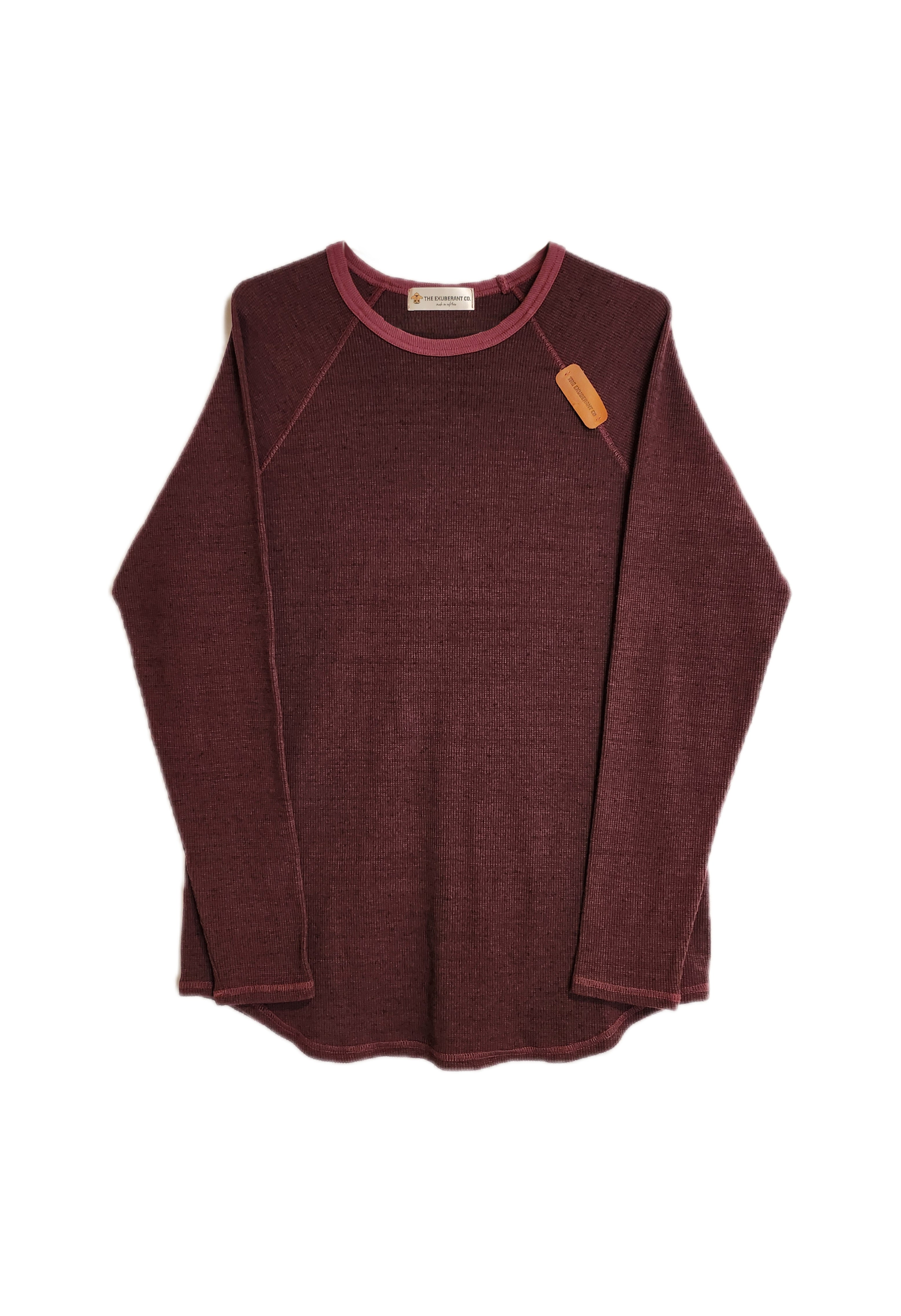 Raglan Long Sleeves Thermal Top (in Gooseberry)