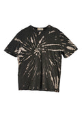 Tie Dyed Short Sleeves Tee (Charcoal/Creme)